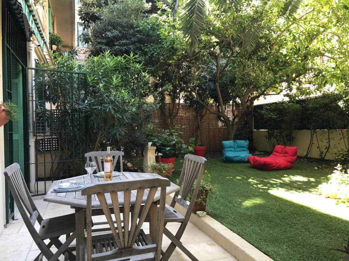 Homelivia, Luxueux Appartement Avec Jardin Prive Nice Exterior foto