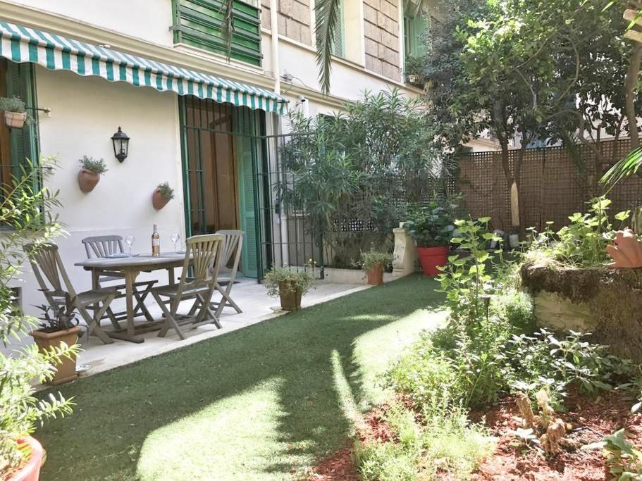 Homelivia, Luxueux Appartement Avec Jardin Prive Nice Exterior foto