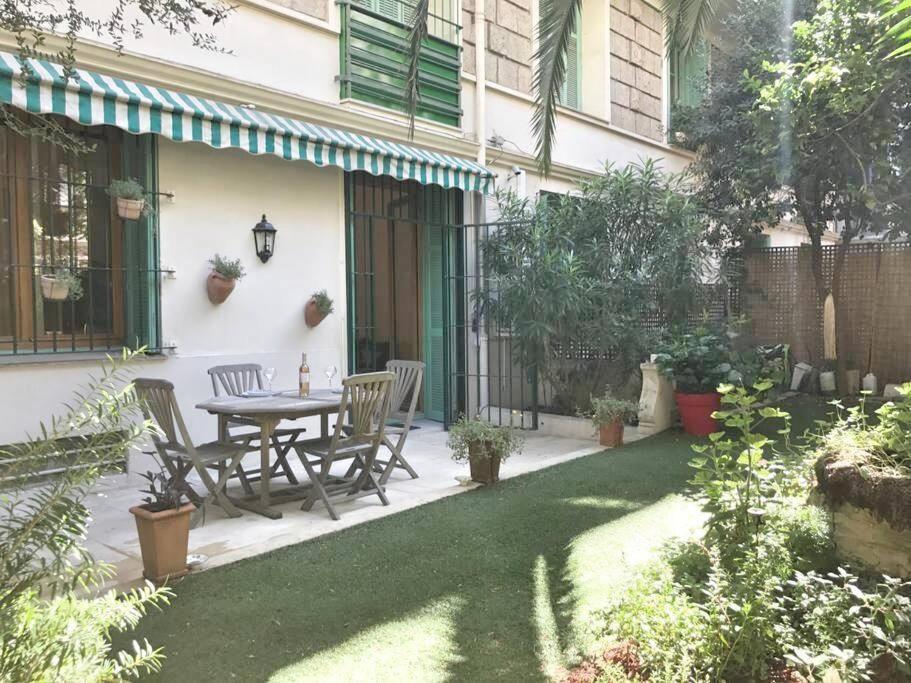 Homelivia, Luxueux Appartement Avec Jardin Prive Nice Exterior foto